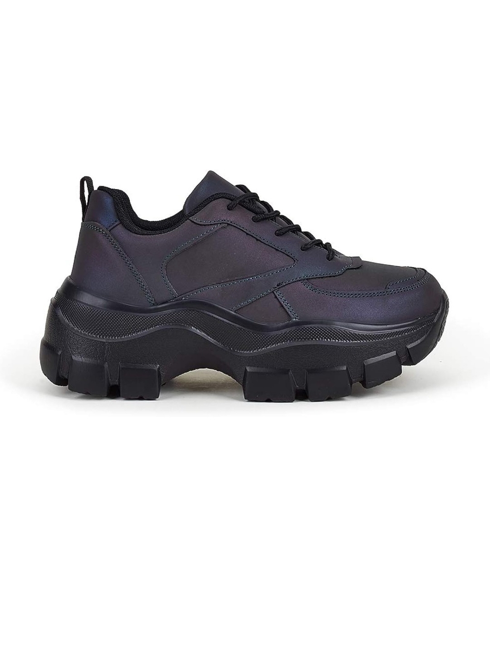 Holo Reflective Chunky Sneakers
